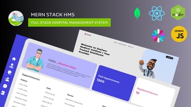 MERN Stack Project: Build a Full Stack Hospital Management System with React, Node, MongoDB, Express